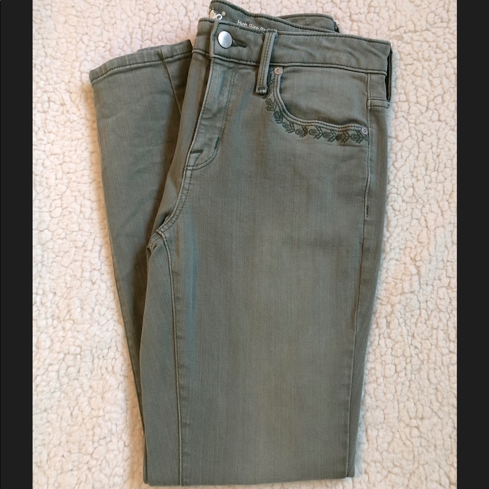 Mossimo Denim | high-rise skinny jeans